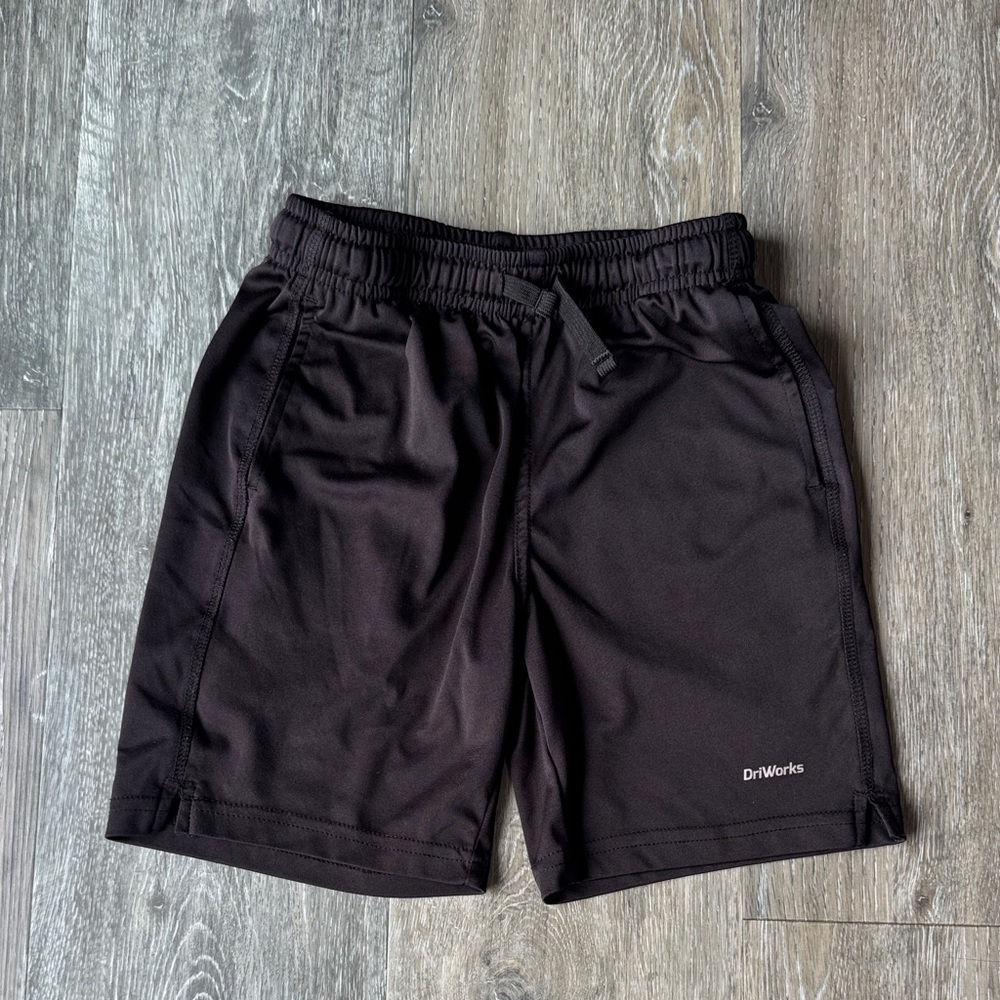 Black Performance Athletic Shorts
